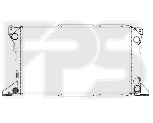 

Радиатор FORD TRANSIT 95-00 (артикул FP 28 A738-X)