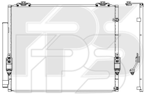 

Радиатор кондиционера TOYOTA SEQUOIA/TUNDRA (2007-2013) (артикул FP 70 K828-X)