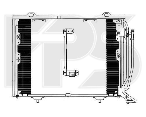 

Радиатор кондиционера MERCEDES 208 97-03 (C208-CLK) (артикул FP 46 K100)