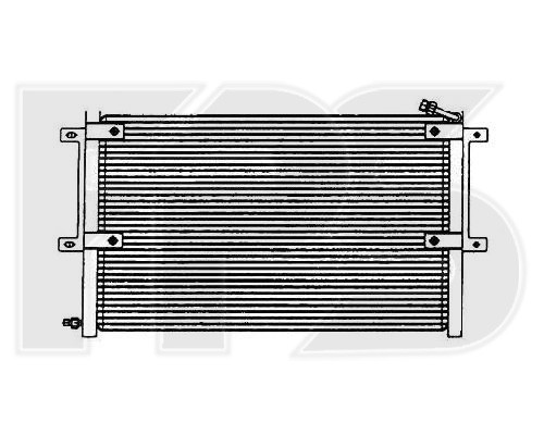

Радиатор кондиционера SEAT IBIZA 93-99 +SEAT CORDOBA-INCA-VARIO 98- (артикул FP 74 K219)