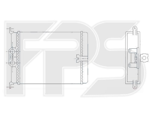 

Печка MERCEDES G-Class W140 (1991-1998) (артикул FP 46 N123-X)