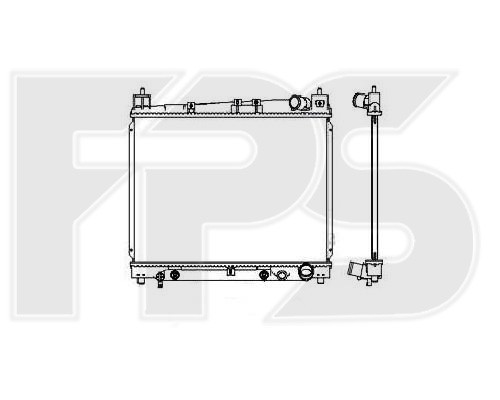 

Радиатор TOYOTA YARIS 99-06 (артикул FP 70 A534-X)