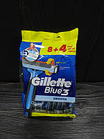 Gillette Blue 3 (12) одноразові чоловічі станки для гоління