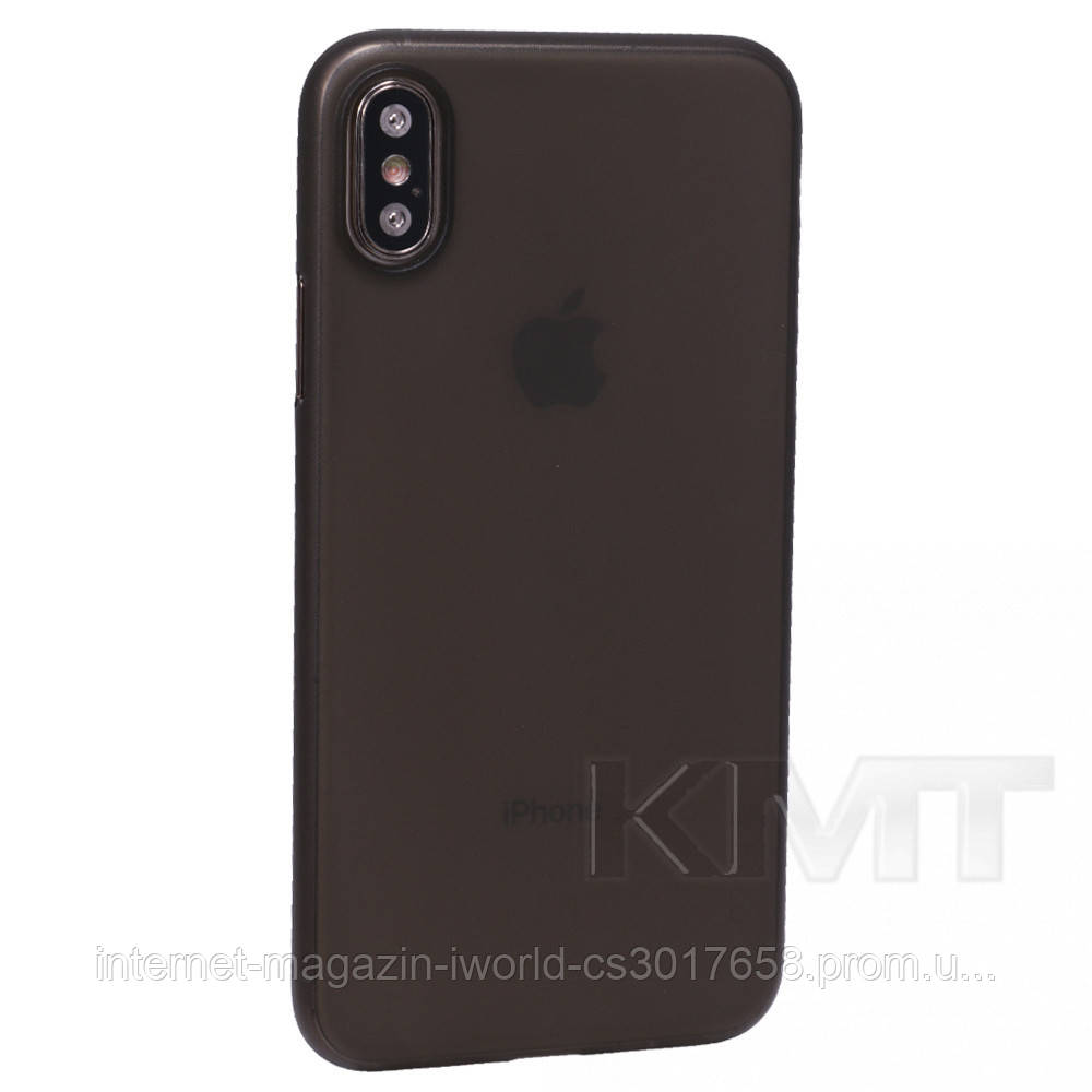 

Чехол для Hoco Frosted Series Protective Case — Apple iPhone X ; Apple iPhone Xs — Black