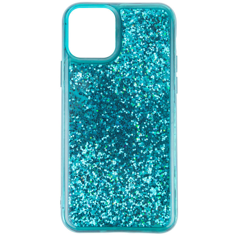 

TPU+PC чехол Sparkle (glitter) для Apple iPhone 12 mini (5.4") Зеленый