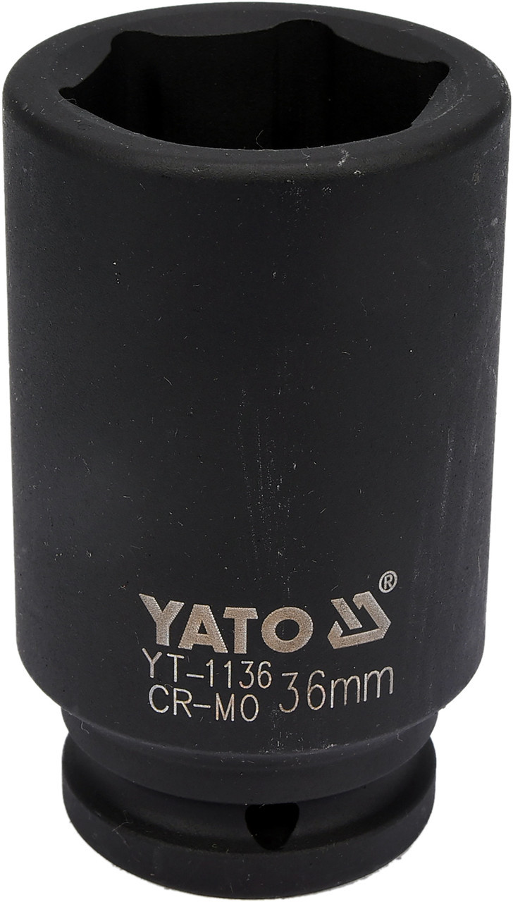 

Головка торцевая ударная шестигранная YATO 3/4" М36 х 90 мм