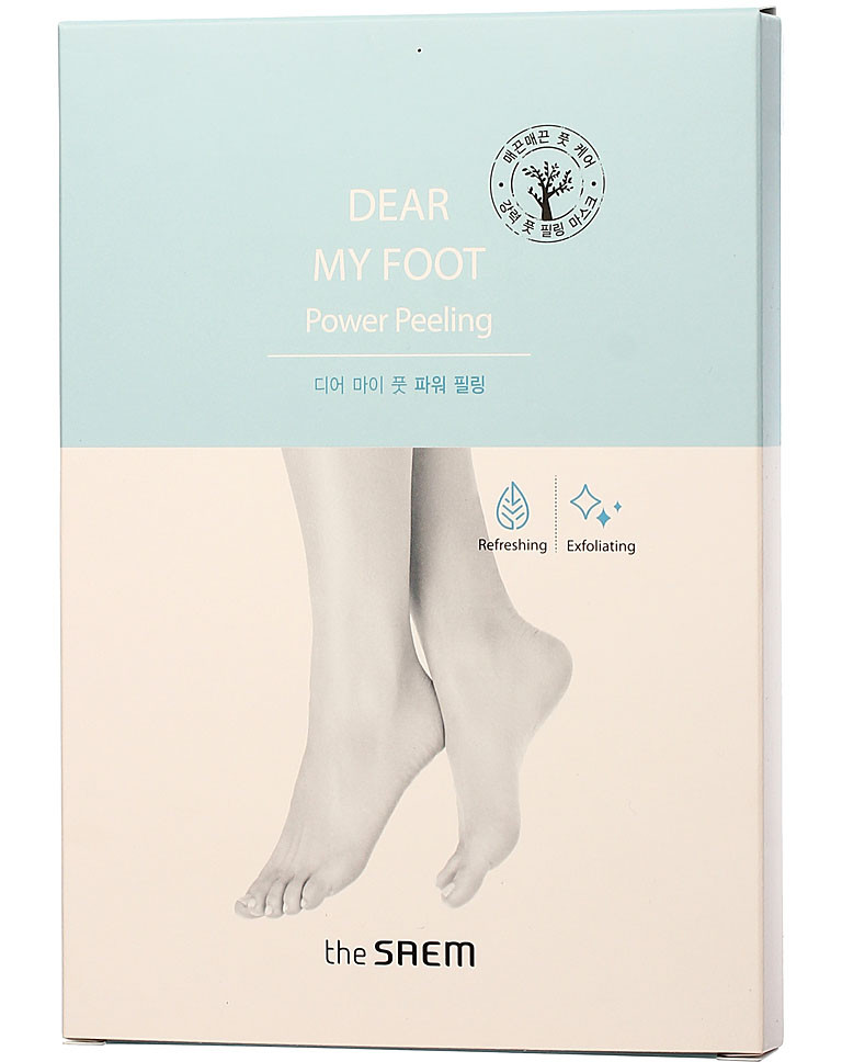 

Пилинг-носочки для ног The Saem Dear My Foot Power Peeling 50 мл (8806164154854)