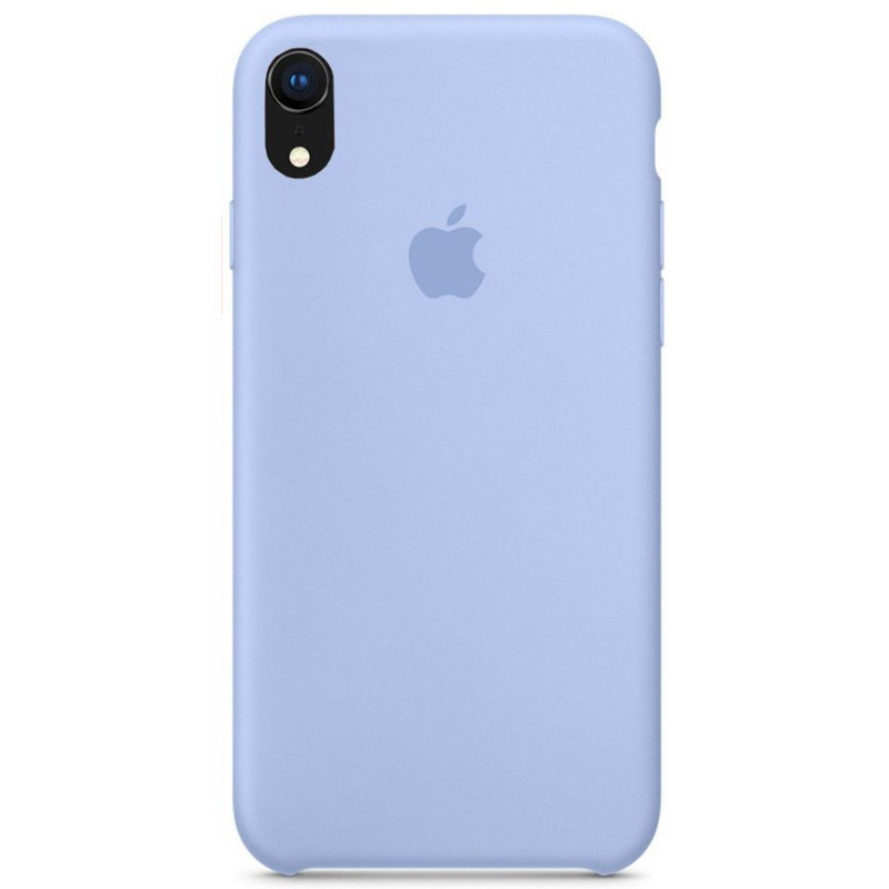 

Чехол Silicone Case (AA) для Apple iPhone XR (6.1"), Голубой / lilac blue