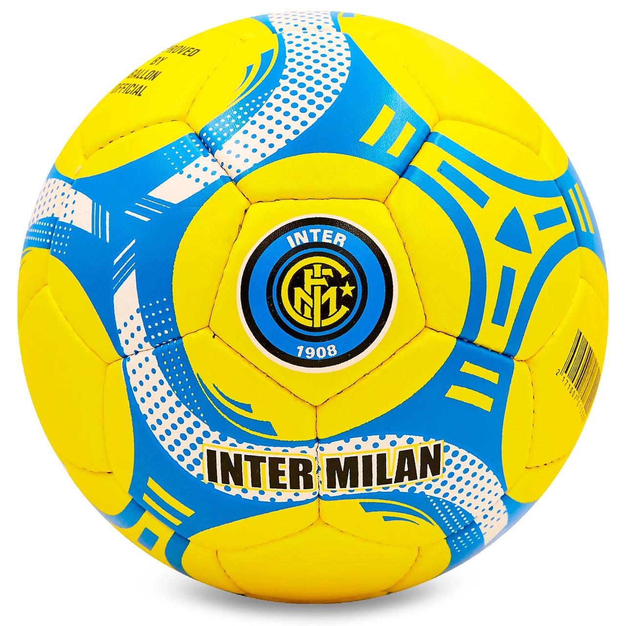 

Мяч футбольный №5 Гриппи 5сл. INTER MILAN FB-6680 (№5, 5 сл., сшит вручную)