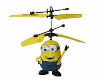 Игрушка летающий миньон, интерактивная игрушка , фото 1