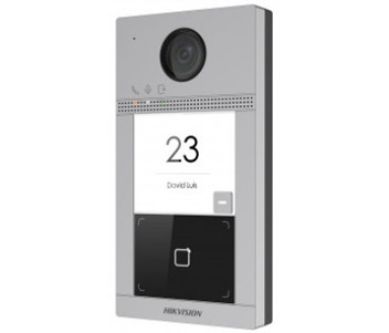 

Вызывная панель HIKVISION DS-KV8113-WME1(B) 2 Мп на одного абонента c ИК подсветкой и Wi-Fi