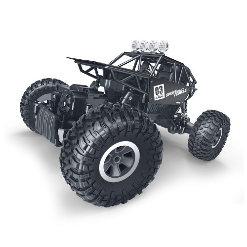 

Автомобиль OFF-ROAD CRAWLER на р/у – MAX SPEED (матовый черный, метал. корпус, 1:18)