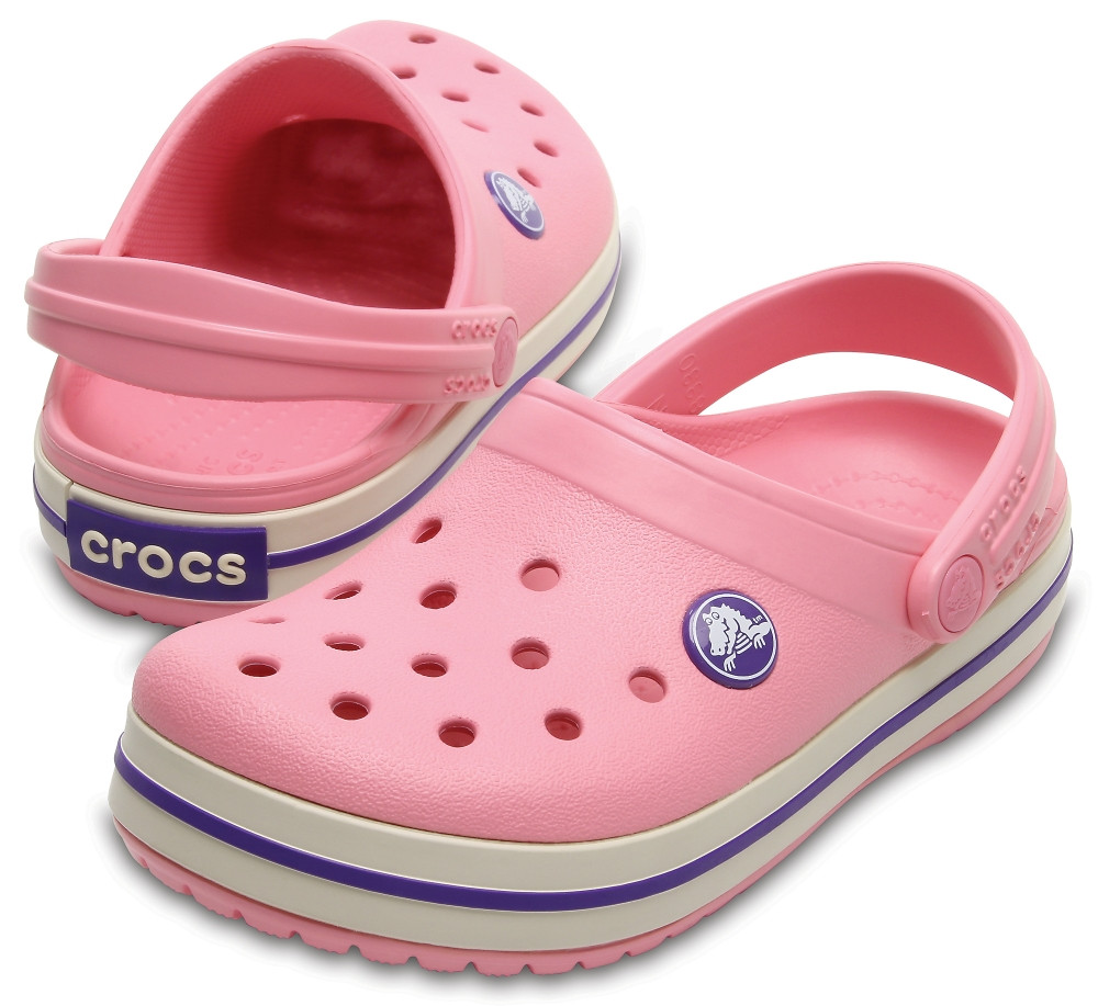 

Кроксы детские Crocs Crocband Kids розовые J1/ 20.0 – 20.5 см, Розовый