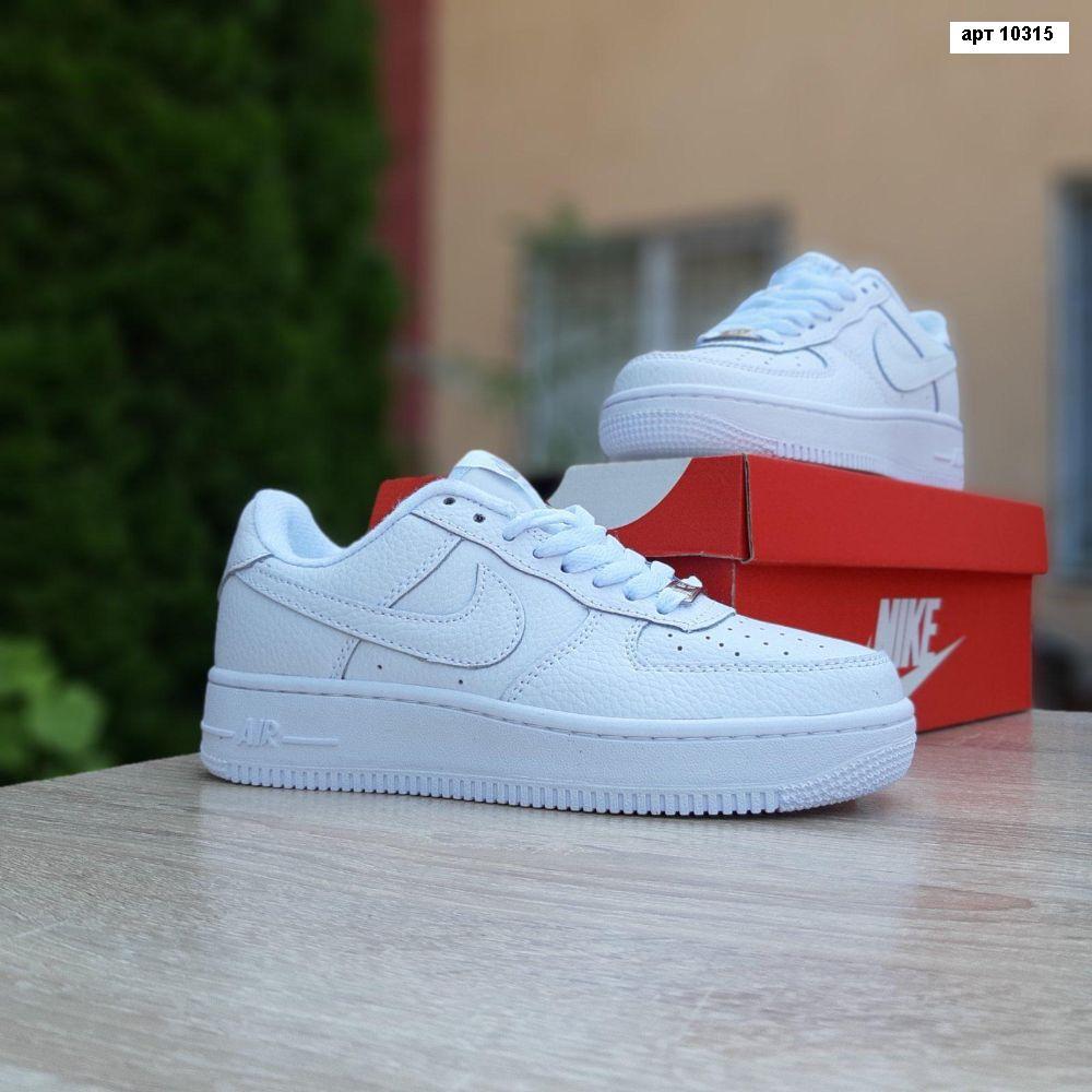 

Мужские кроссовки в стиле Nike Найк Air Force 1, белые. 44 (28,5 см), Белый