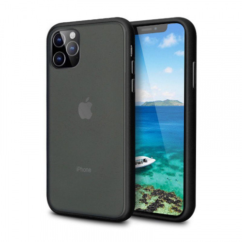 

Панель Wemacy Gingle Case для iPhone 12/12 Pro Black (LC-0374