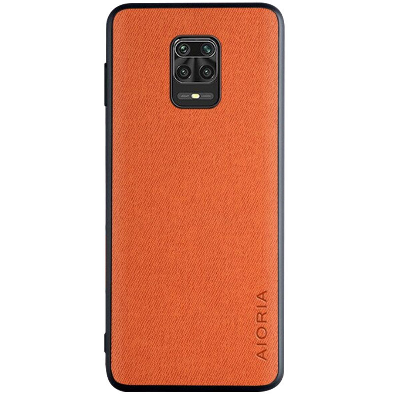 

Чехол AIORIA Textile PC+TPU для Xiaomi Redmi Note 9s / Note 9 Pro / Note 9 Pro Max, Оранжевый