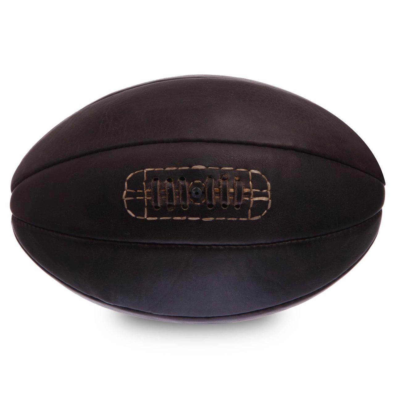 

Мяч для регби кожаный VINTAGE F-0265 Rugby ball (кожа, 8 панелей)