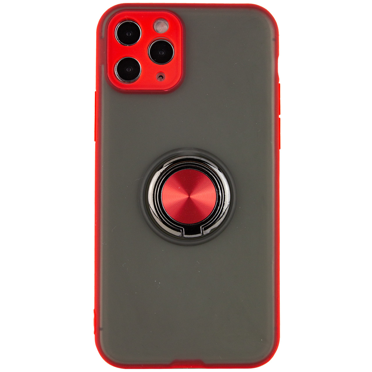 

TPU-PC чехол Deen Shadow Ring series для Apple iPhone 11 Pro (5.8"), Красный