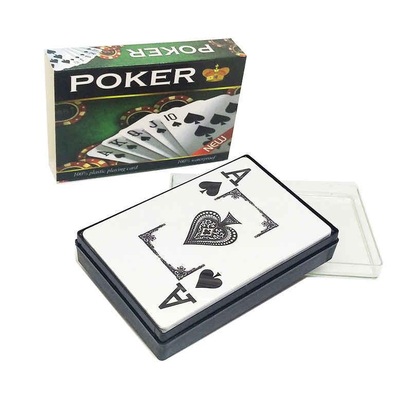 Карти гральні 1 колода 54 карти 100%пластик, в пластиковому футлярі Poker  Lux Y068: купить, цена. гральні карти от "Офис-Престиж" - 1319164367