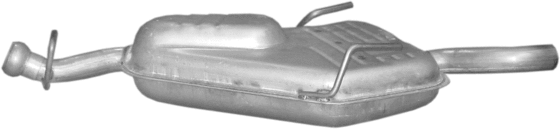 

Глушитель Сааб 9-3 (Saab 9-3) 2.0/2.3 94-03 (48.18) Polmostrow алюминизированный