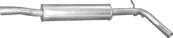 

Резонатор Шкода Румстер (Skoda Roomster) 1.4 06-10 (24.62) Polmostrow алюминизированный