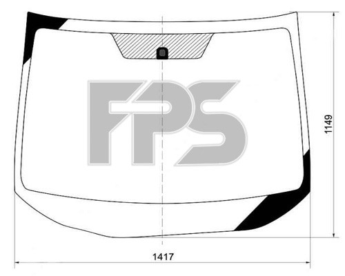 

Лобовое стекло HONDA CIVIC (артикул GS 3027 D12)