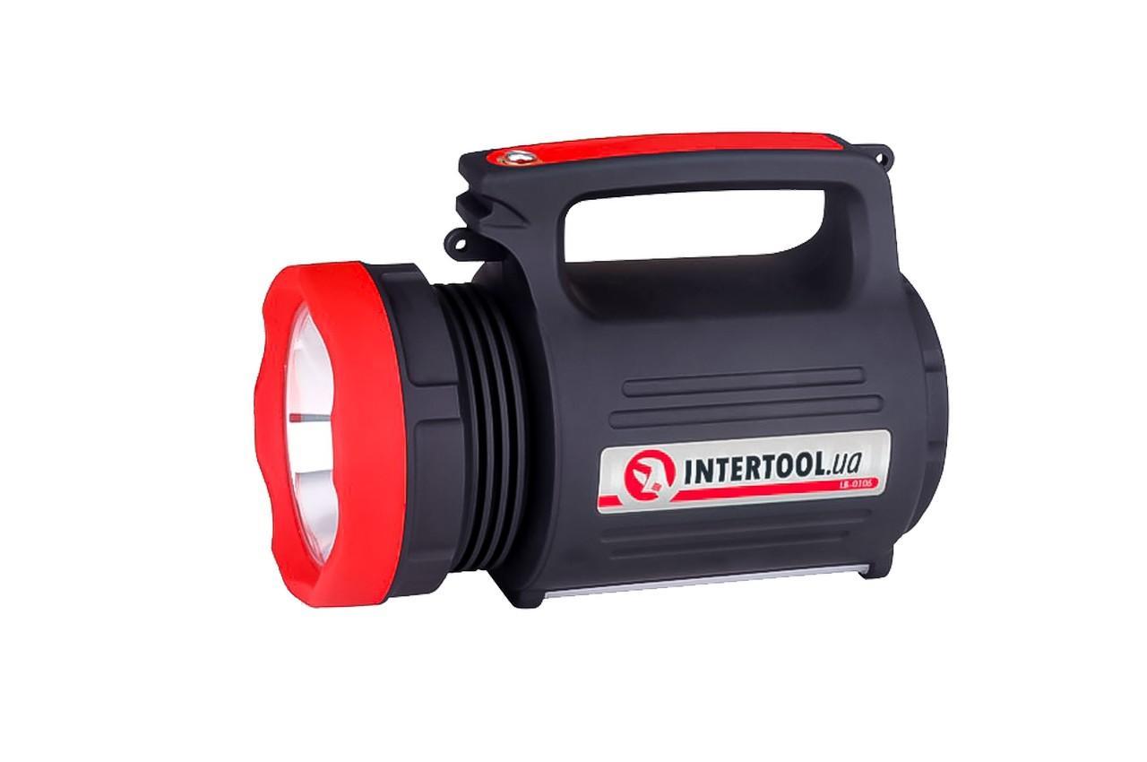 

Фонарь аккумуляторный Intertool - 1LED x 5Вт