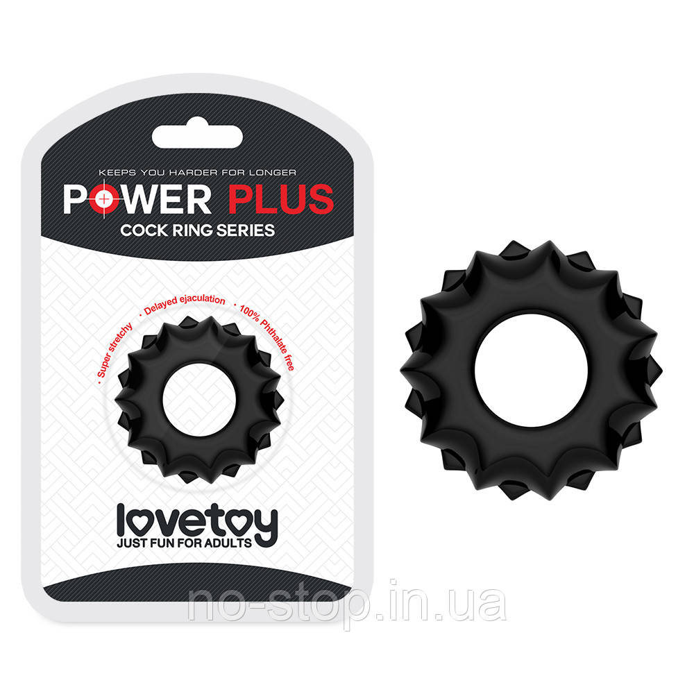 

Ерекційне кільце - Power Plus Cockring Black