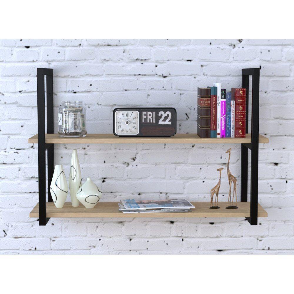 

Навесная настенная полка в стиле LOFT (Wall Shelf - 96)