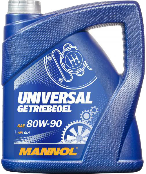 

Трансмиссионное масло Mannol Universal Getriebeoil 80w90 4л GL-4