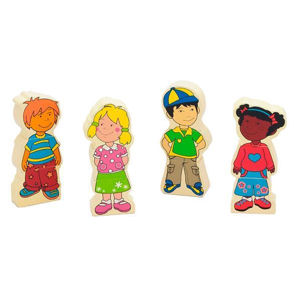 

Набор магнитных фигурок Viga Toys Дети (59699VG