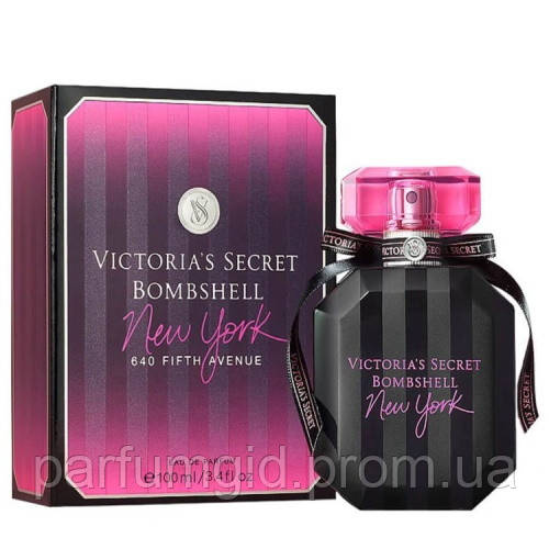 Victoria Secret Bombshell New York 100 ml,мл- Виктория Сикрет Бомбшелл Нью  Йорк женские духи парфюм (лиценз.), цена 473 грн - Prom.ua (ID#1319539493)