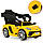 Детский электромобиль каталка толокар Bambi M 3591 L-6 Lamborghini, желтый, фото 3