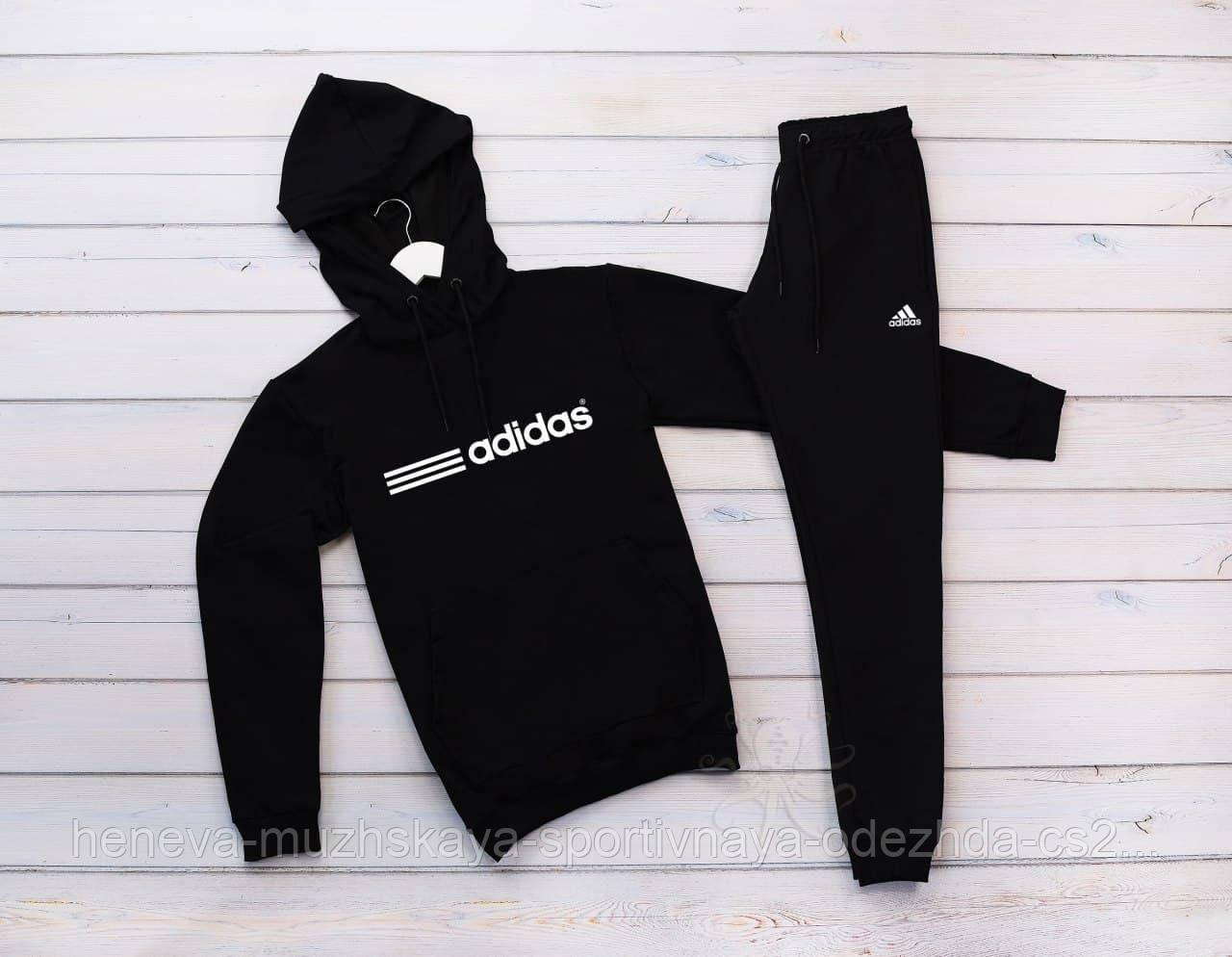 

Мужской спортивный костюм, чоловічий костюм Adidas XL, Черный