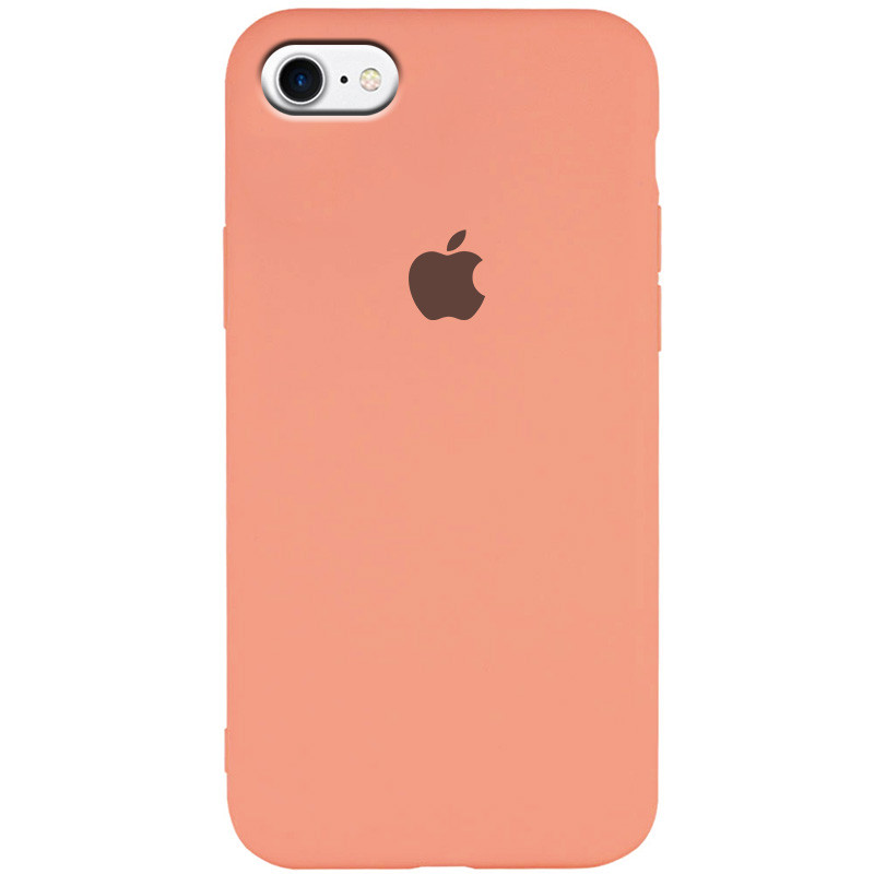 

Чехол Silicone Case Slim Full Protective для Apple iPhone 7 / 8 (4.7") (Розовый / Peach