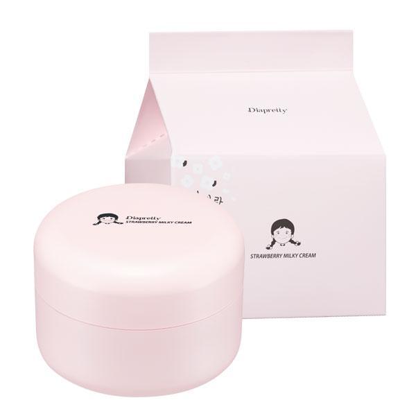 

Клубничный крем для лица с молочными протеинами Diapretty Strawberry Milky Cream 50 мл (8809532990122)