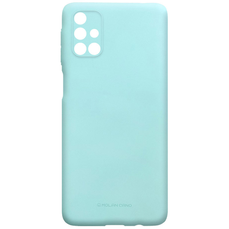 

TPU чехол Molan Cano Smooth для Samsung Galaxy M31s, Бирюзовый