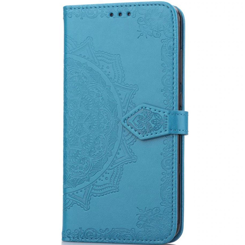 

Кожаный чехол-книжка Epik Art Case с визитницей для Xiaomi Redmi 7A Синий (708942)