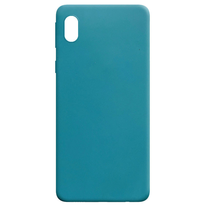 

Силиконовый чехол Candy для Samsung Galaxy M01 Core / A01 Core, Синий / powder blue