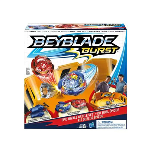 

Набор волчков BEYBLADE Burst Epic Rivals Battle Set с ареной и запускателями (SUN90138)