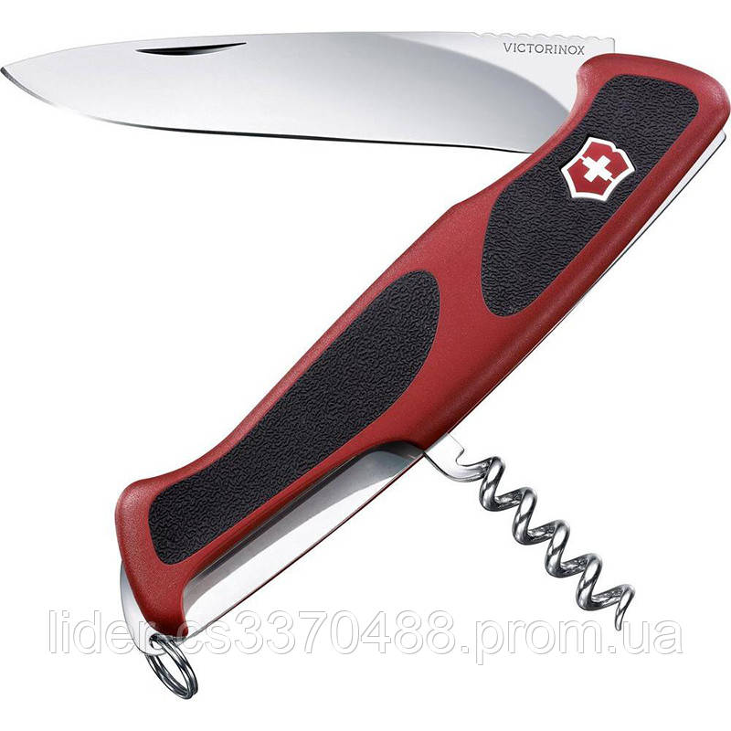 

Нож складной, мультитул Victorinox Rangergrip 52 (130мм, 5 функций), красный 0.9523.С