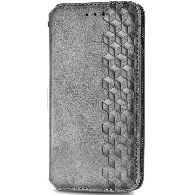 

Кожаный чехол книжка GETMAN Cubic (PU) для Huawei P40, Серый