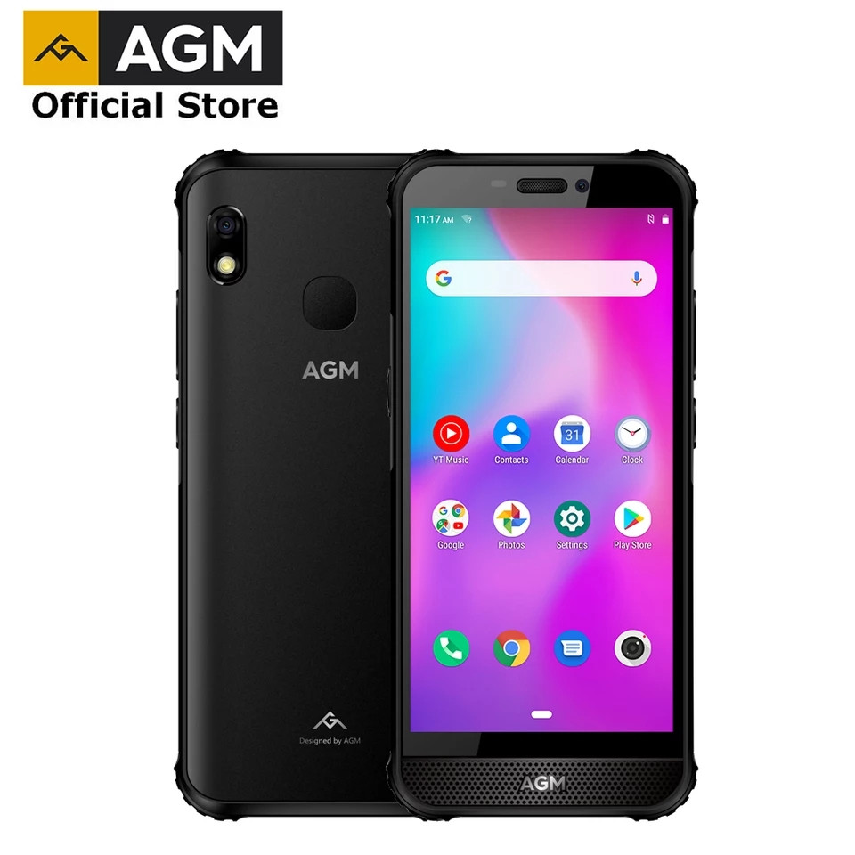 

AGM A10 4/64 gb IP68 NFC Android 9 black