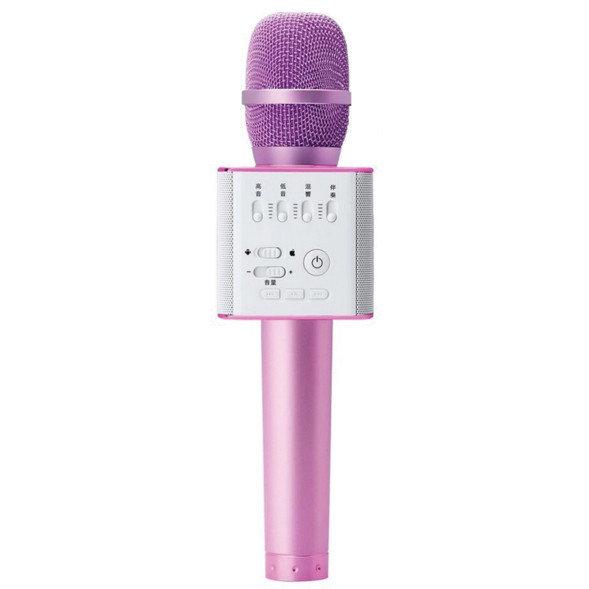 

Беспроводной микрофон-караоке Bluetooth MicGeek Q9 Karaoke с чехлом Pink