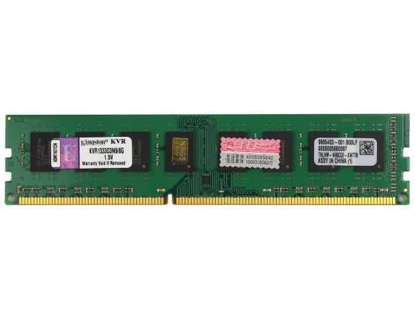 Пам'ять DDR3 RAM 8GB Kingston 1333MHz PC3-10600 (код 53317)