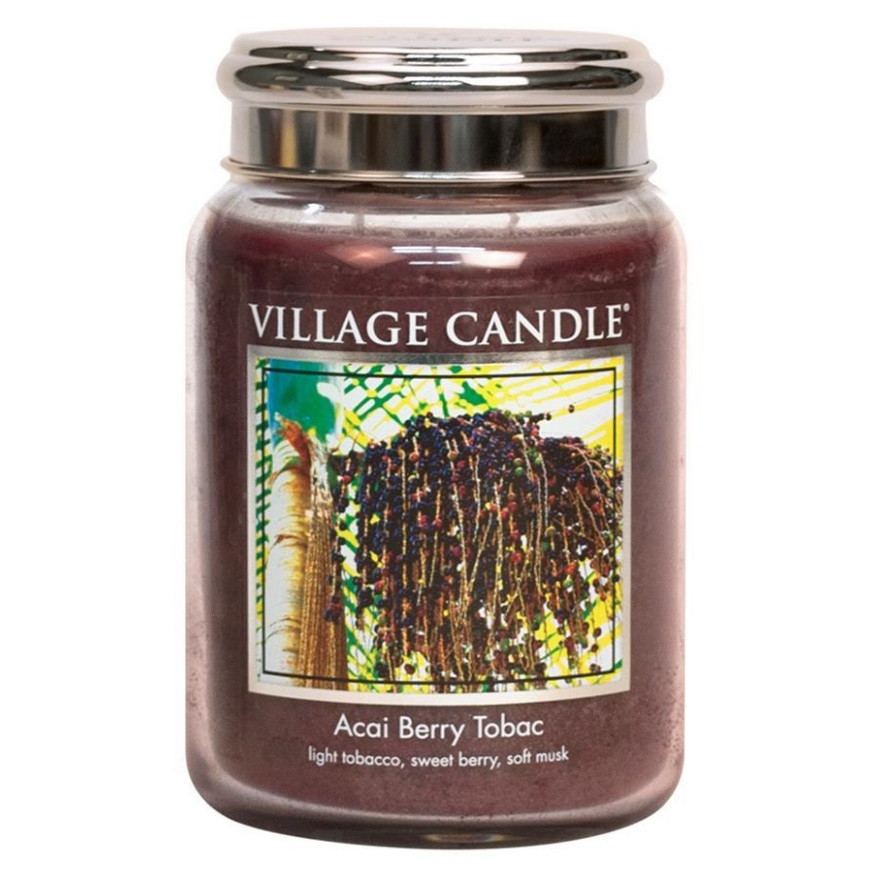 

Свеча Village Candle Ягоды асаи табак (время горения до 170ч)