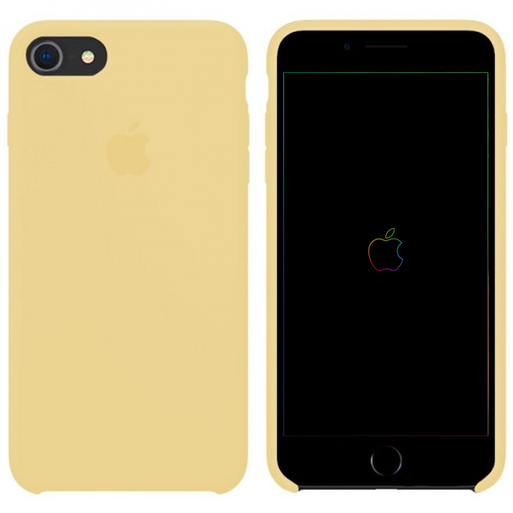 

Силиконовый чехол для iPhone 6 Plus, iPhone 6s Plus Apple Silicone Case Блідо-жовтий