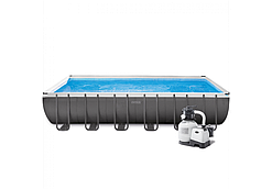 Intex каркасный бассейн 732x366x132см Ultra Frame Pool