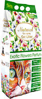 Бентонітовий наповнювач для туалетів Indian Cat Litter cat's Choice Exotic Flowers "Екзотичні квіти" 5 кг.