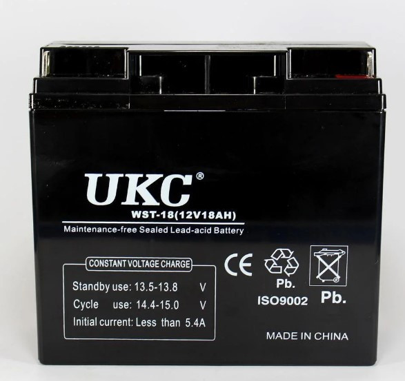 

Аккумулятор BATTERY 12V 18A